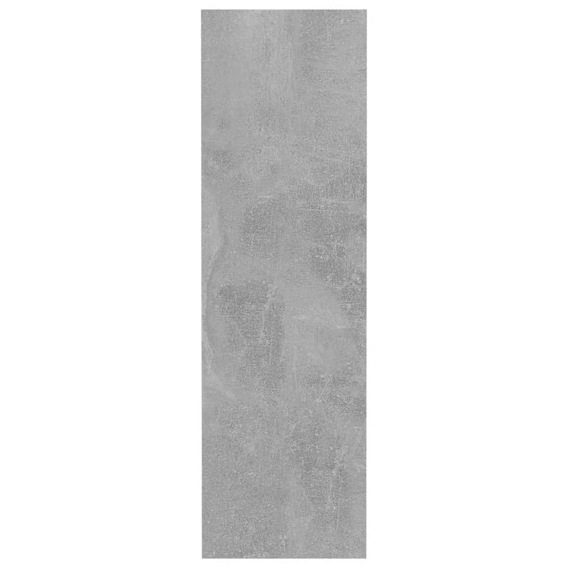 Wall Shoe Cabinet Concrete Grey 80x18x60 cm Engineered Wood Payday Deals