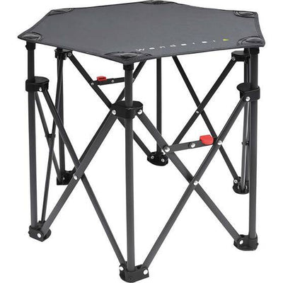 Wanderer Hex Small Quad Foldable Table Camping Fishing Outdoors Payday Deals