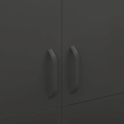 Wardrobe Anthracite 90x50x180 cm Steel Payday Deals