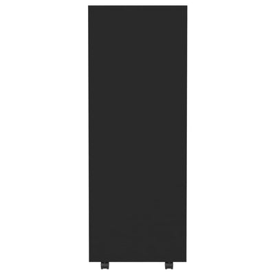 Wardrobe Black 80x40x110 cm Engineered Wood Payday Deals