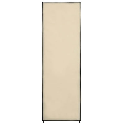 Wardrobe Cream 87x49x159 cm Fabric Payday Deals