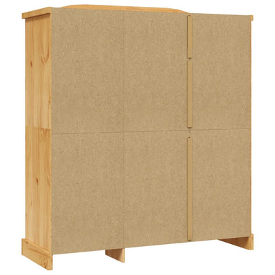 Wardrobe Mexican Pine Corona Range 3 Doors Payday Deals