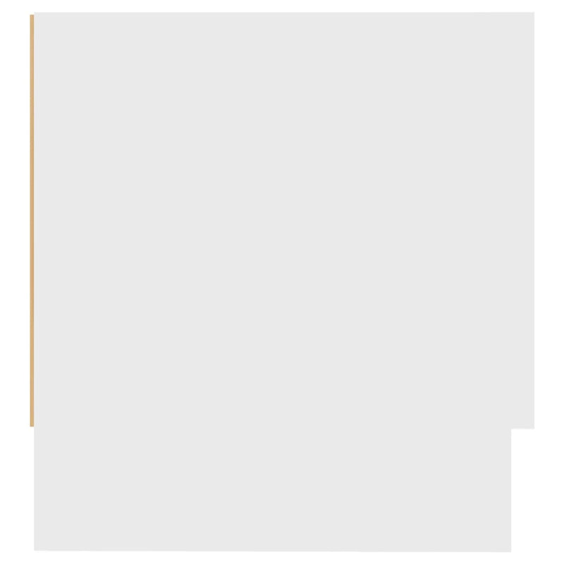 Wardrobe White 100x32.5x35 cm Engineered Wood Payday Deals