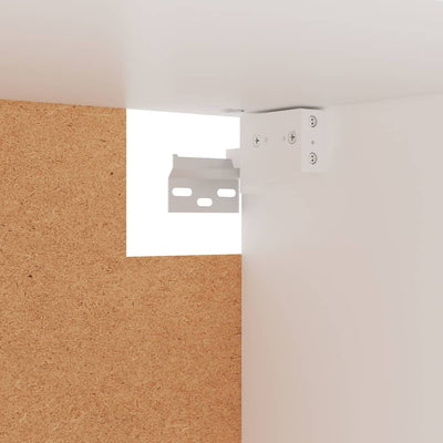 Wardrobe White 100x32.5x35 cm Engineered Wood Payday Deals