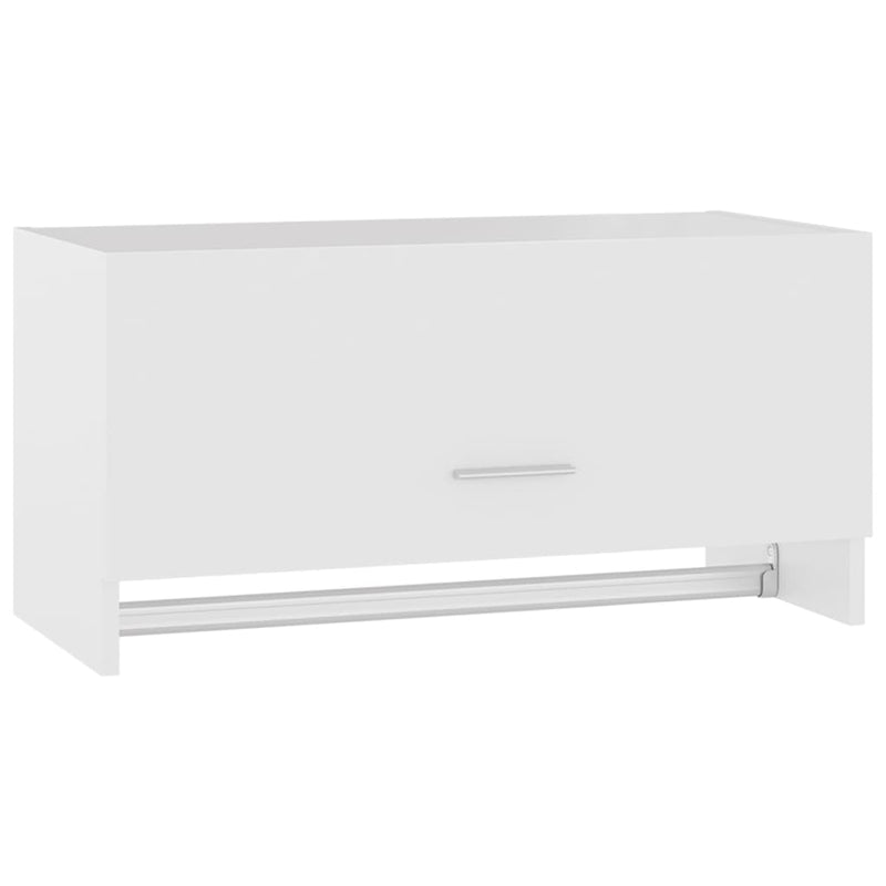 Wardrobe White 70x32.5x35 cm Engineered Wood Payday Deals