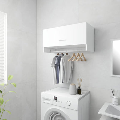 Wardrobe White 70x32.5x35 cm Engineered Wood Payday Deals