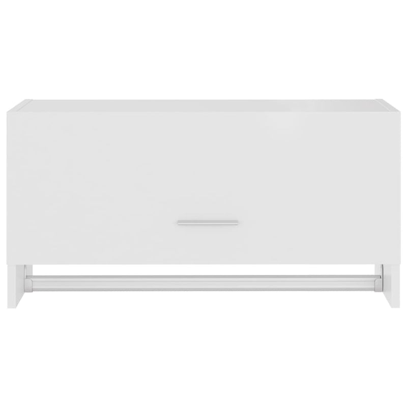 Wardrobe White 70x32.5x35 cm Engineered Wood Payday Deals
