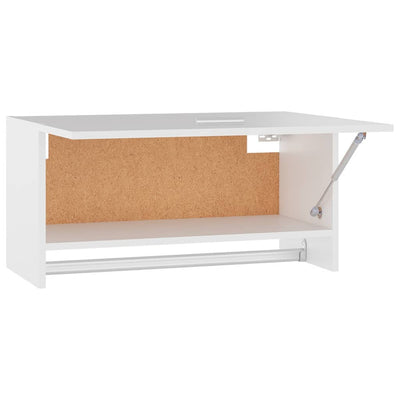 Wardrobe White 70x32.5x35 cm Engineered Wood Payday Deals