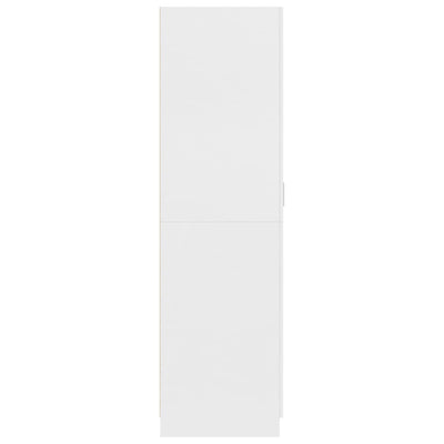 Wardrobe White 80x52x180 cm Engineered Wood Payday Deals