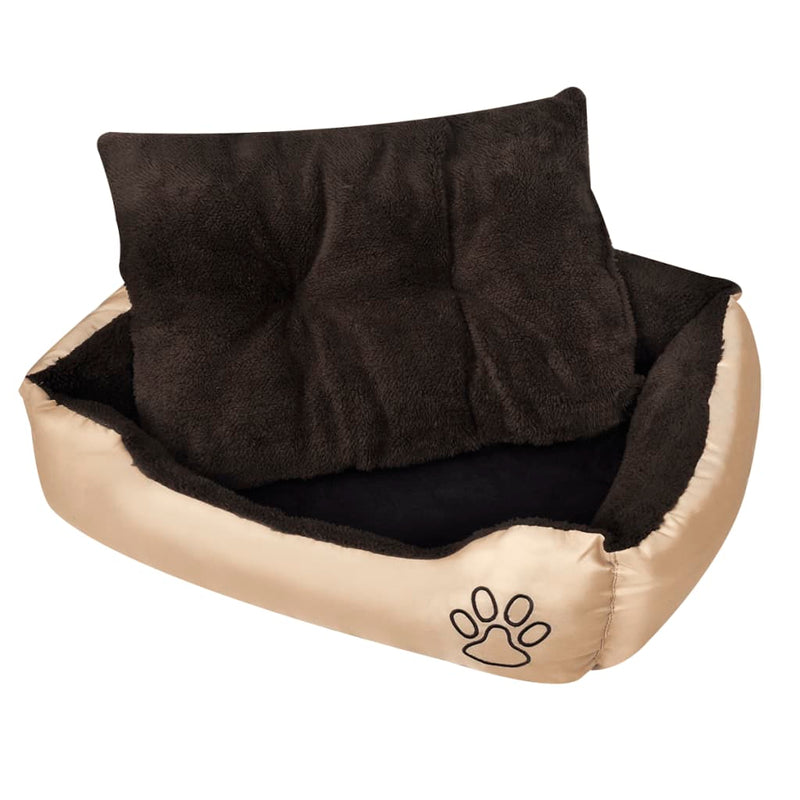 Warm Dog Bed with Padded Cushion L Payday Deals