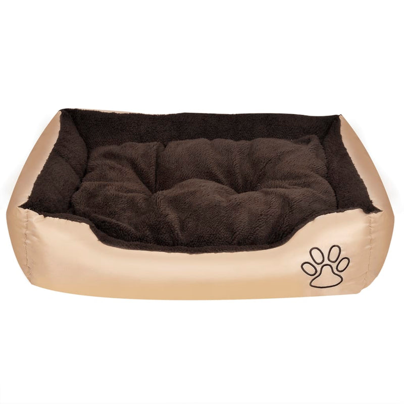 Warm Dog Bed with Padded Cushion L Payday Deals
