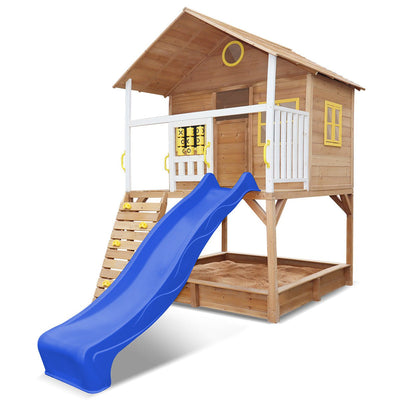 Warrigal Cubby House with Blue Slide Payday Deals