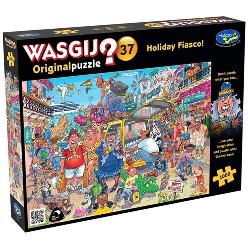 Wasgij Original Holiday Fiasco 1000 Piece Puzzle Payday Deals