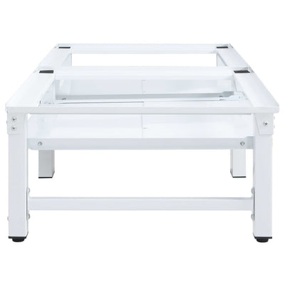 Washing and Drying Machine Pedestal with Pull-out Shelves White Payday Deals
