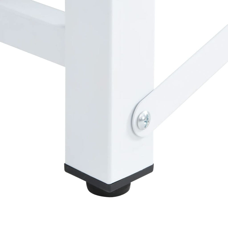 Washing and Drying Machine Pedestal with Pull-out Shelves White Payday Deals