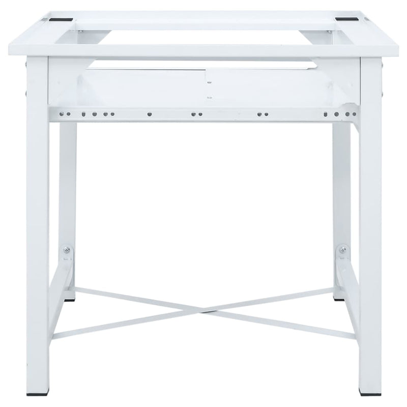 Washing Machine Pedestal with Pull-Out Shelf White Payday Deals