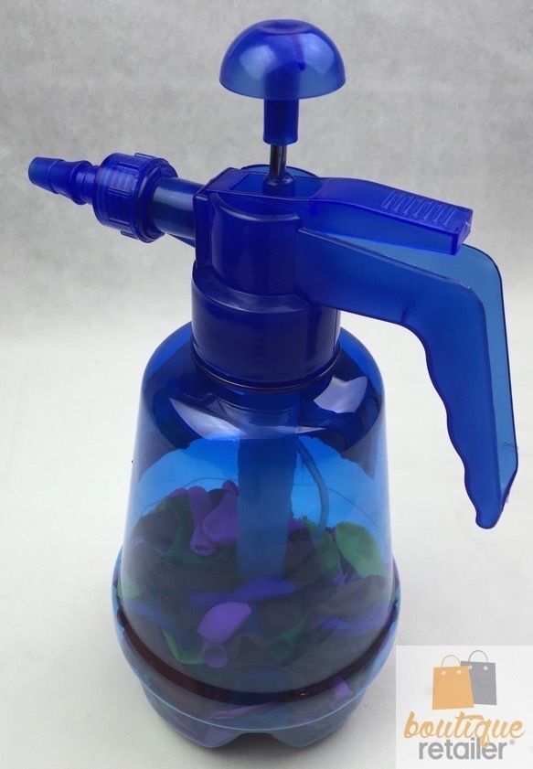 WATER BOMB KIT Pump Jet Fun Balloon Filling Station Free 250 Water Aqua Bombs Payday Deals