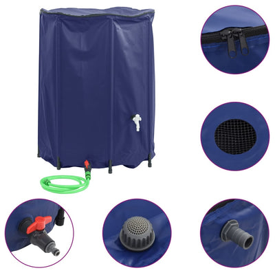 Water Tank with Tap Foldable 1350 L PVC Payday Deals
