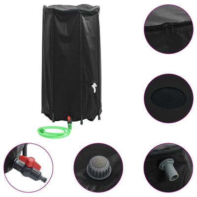 Water Tank with Tap Foldable 250 L PVC Payday Deals