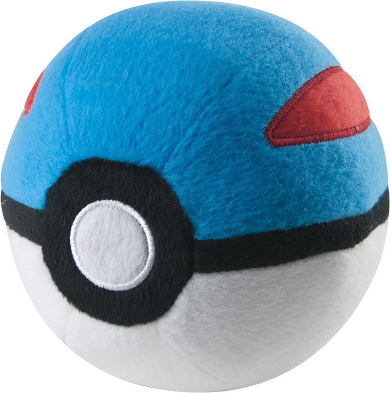 WCT Pokemon 5" Plush Pokeball Great Ball with Weighted Bottom Payday Deals