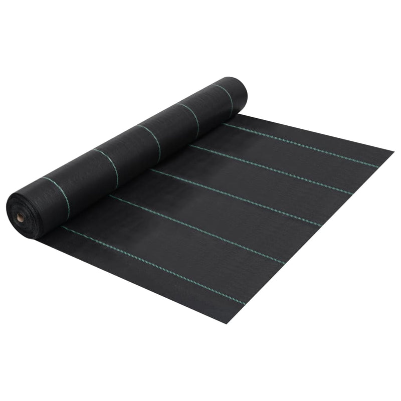 Weed & Root Control Mat Black 2x5 m PP Payday Deals