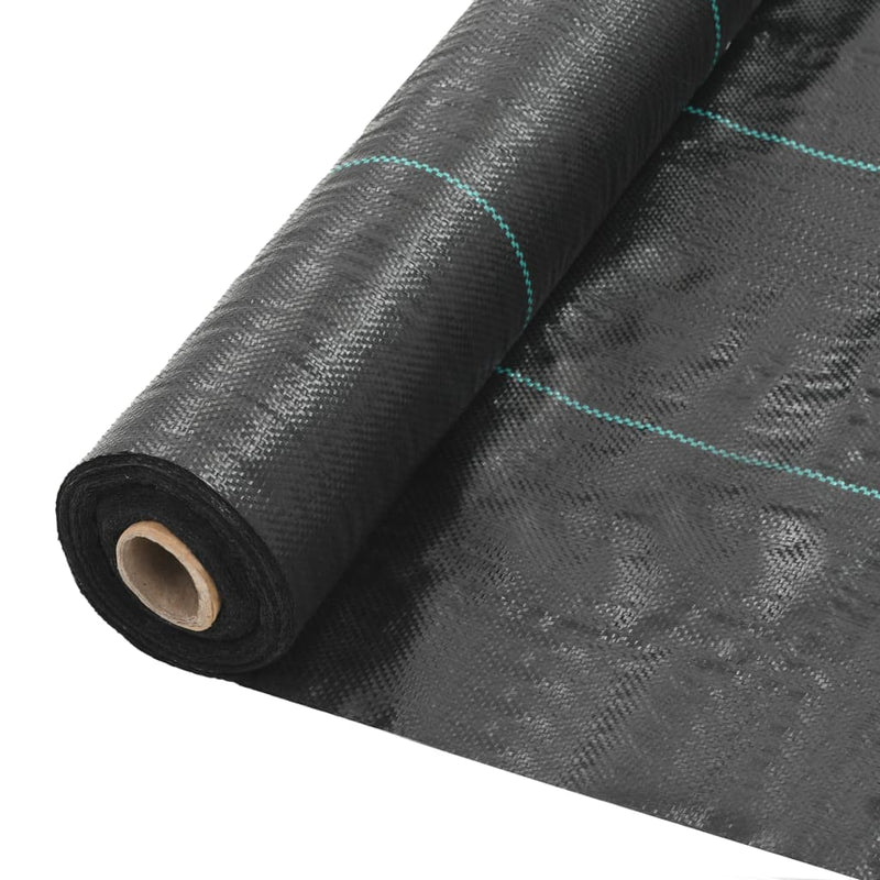 Weed & Root Control Mat PP 1x200 m Black Payday Deals