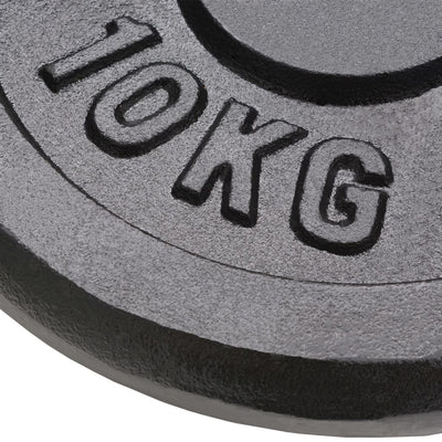 Weight Plates 2 pcs 2x10 kg Cast Iron Payday Deals