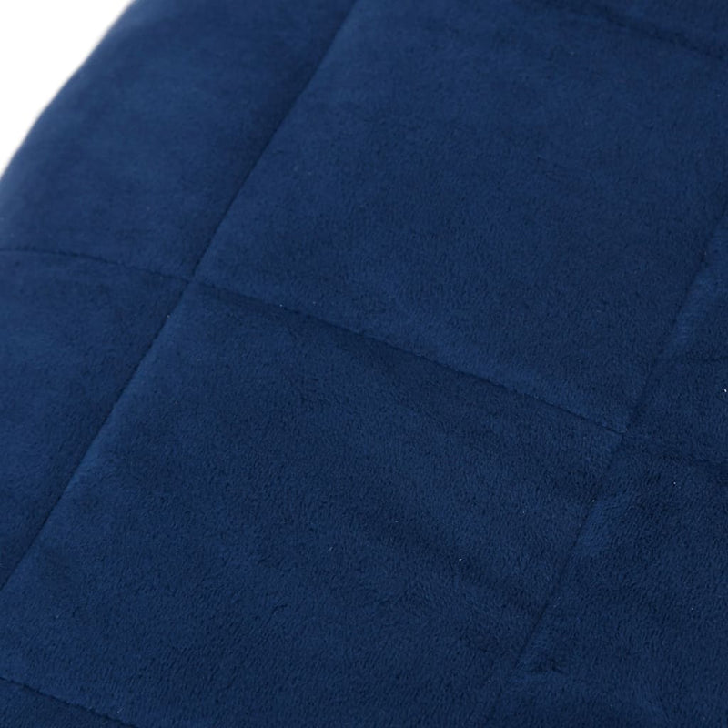 Weighted Blanket Blue 120x180 cm 9 kg Fabric Payday Deals