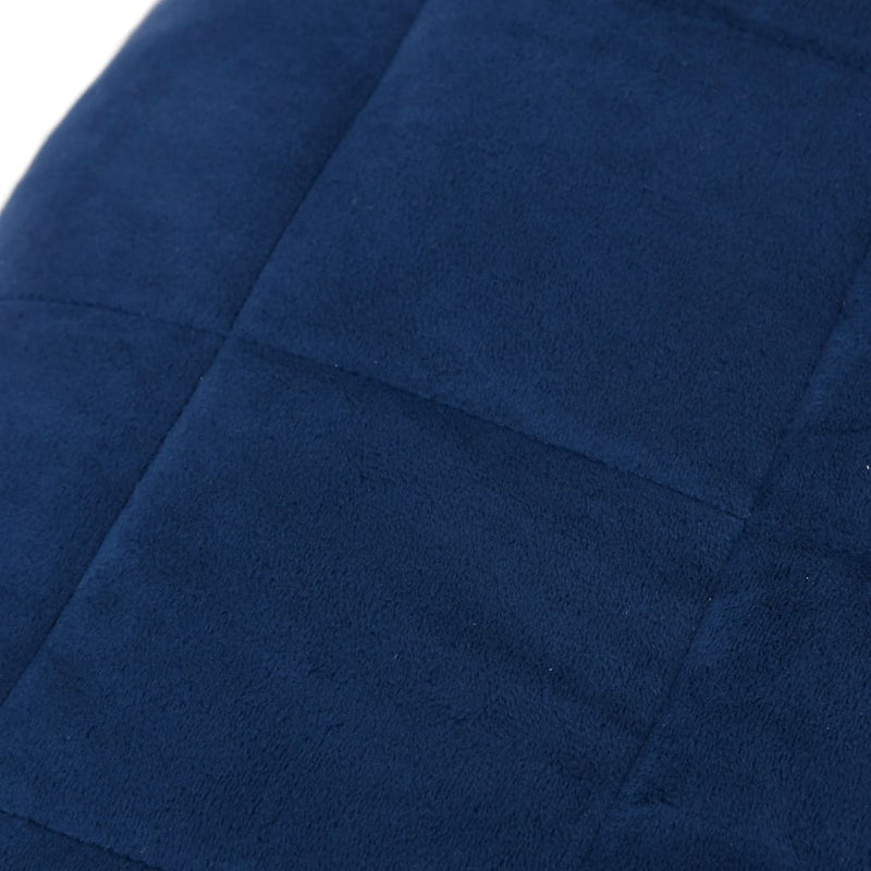 Weighted Blanket Blue 150x200 cm 11 kg Fabric Payday Deals