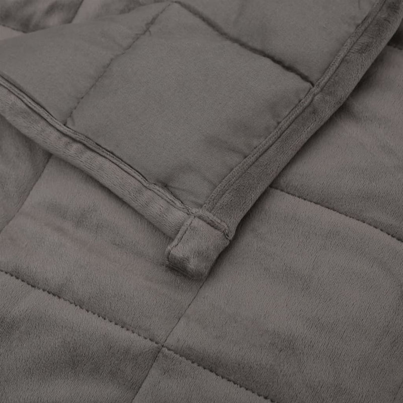 Weighted Blanket Grey 122x183 cm 9 kg Fabric Payday Deals