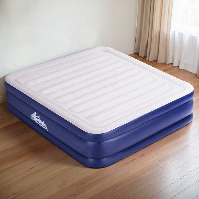 Weisshorn Air Mattress King Inflatable Bed Air bed 51cm Payday Deals