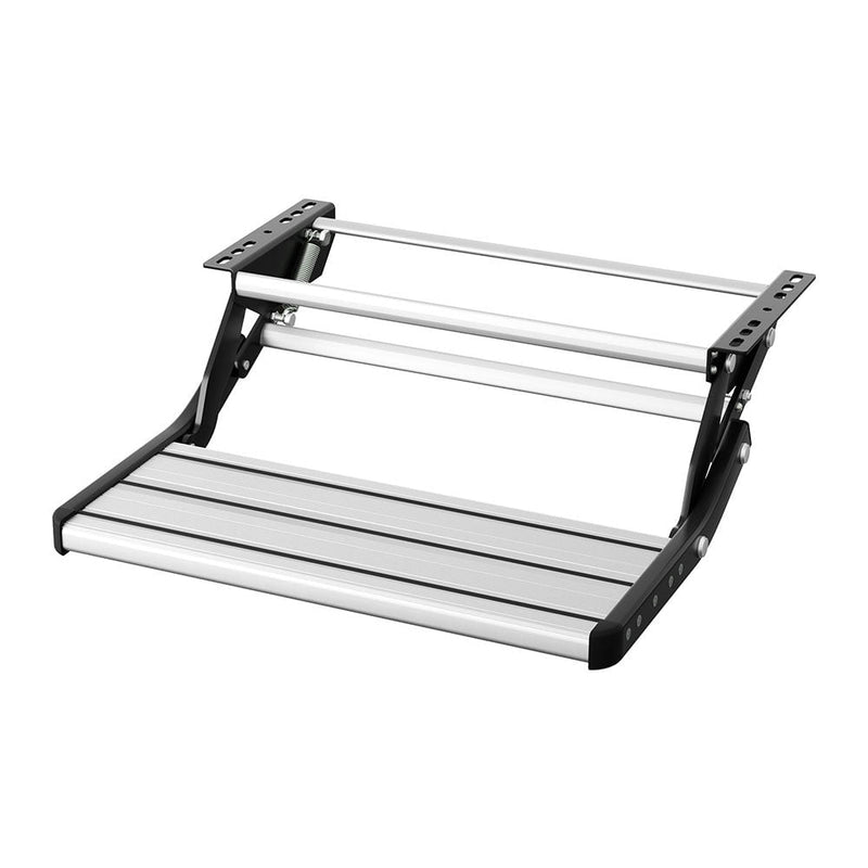 Weisshorn Caravan Step Pull Out Step Single Aluminium 200KG Payday Deals