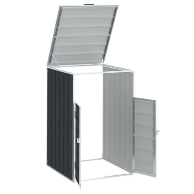 Wheelie Bin Storage for Single Bin Anthracite 72x81x115 cm Steel Payday Deals