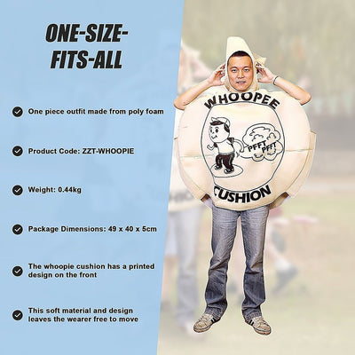 Whoopie Cushion One Size Fits all Adults Costume Payday Deals