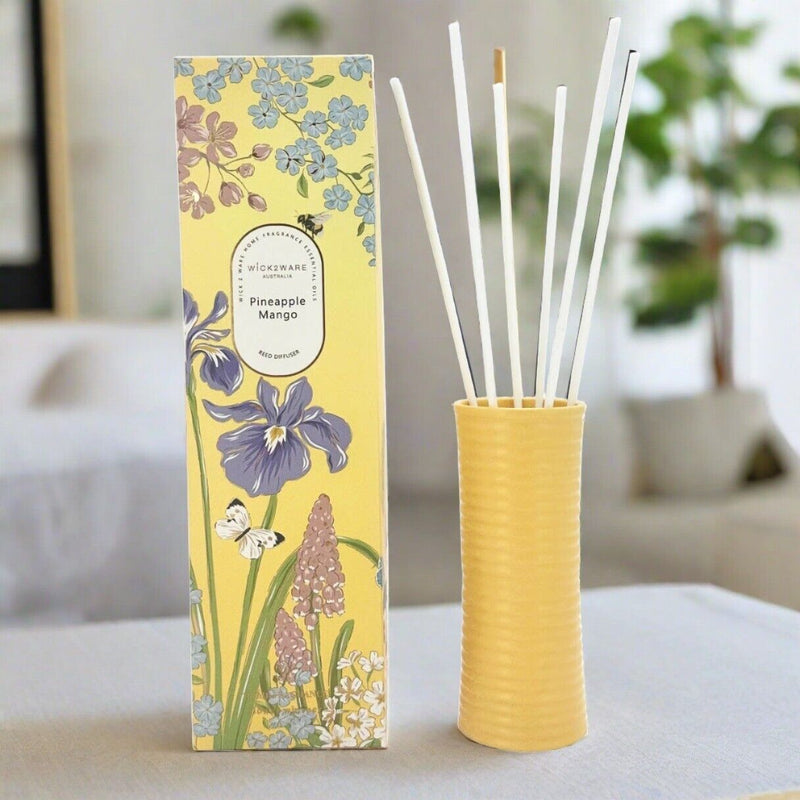 Wick2ware Australia Home Fragrance Essentials Oil Reed Diffuser - Pineapple Mango Payday Deals