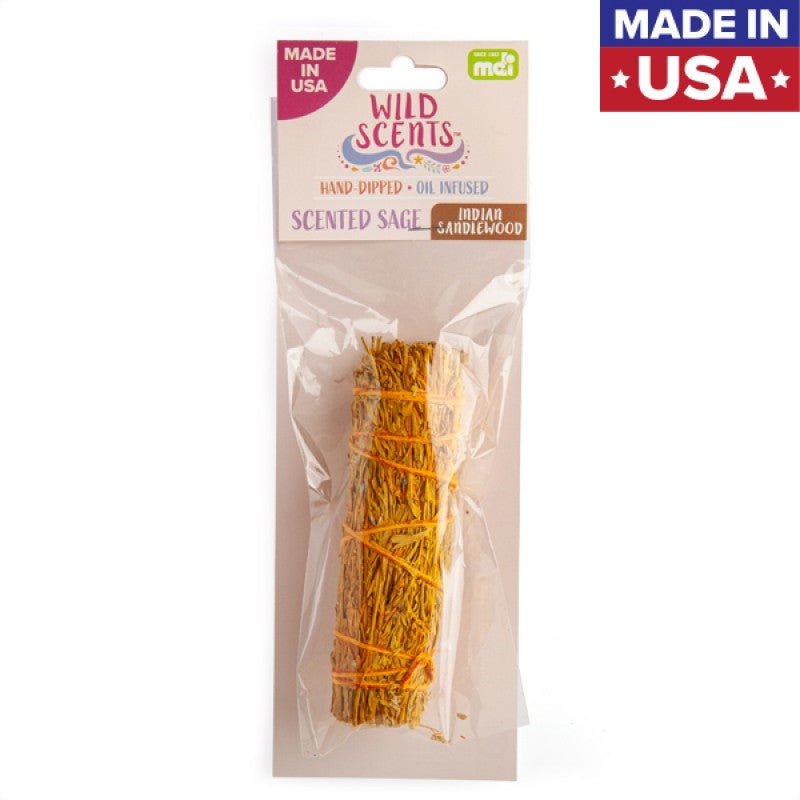 Wild Scents Indian Sandalwood Sage Smudge Stick Payday Deals