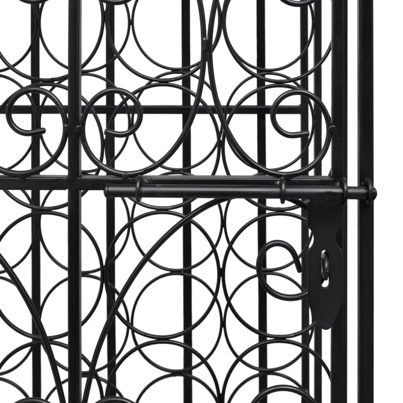 Wine Rack for 28 Bottles Metal Payday Deals