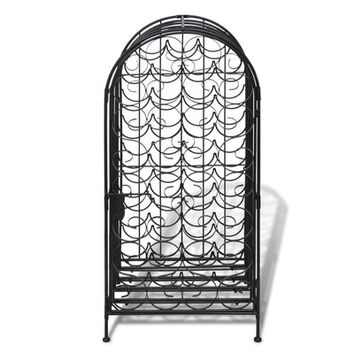 Wine Rack for 35 Bottles Metal Payday Deals