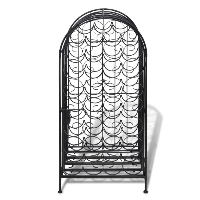 Wine Rack for 35 Bottles Metal Payday Deals