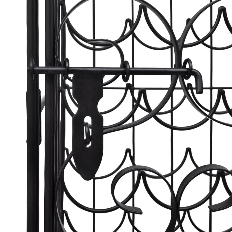 Wine Rack for 35 Bottles Metal Payday Deals