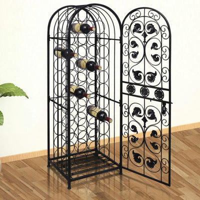 Wine Rack for 45 Bottles Metal Payday Deals