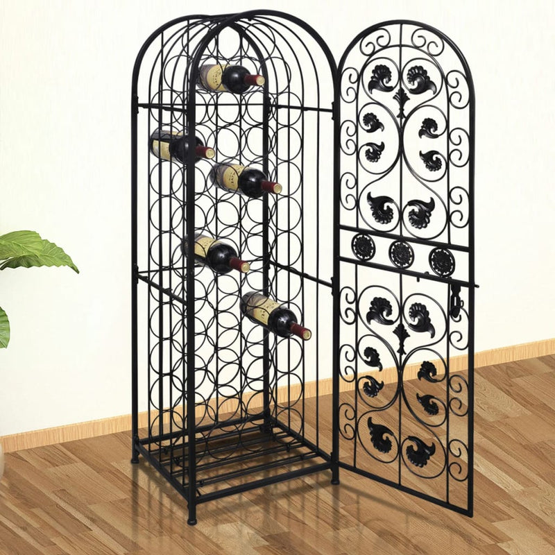 Wine Rack for 45 Bottles Metal Payday Deals