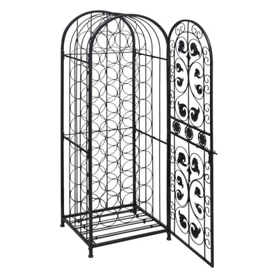 Wine Rack for 45 Bottles Metal Payday Deals