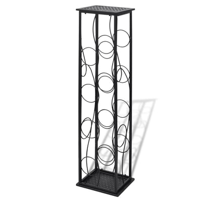 Wine Rack for 8 Bottles Metal Payday Deals