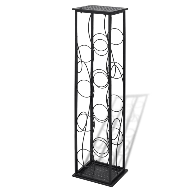 Wine Rack for 8 Bottles Metal Payday Deals