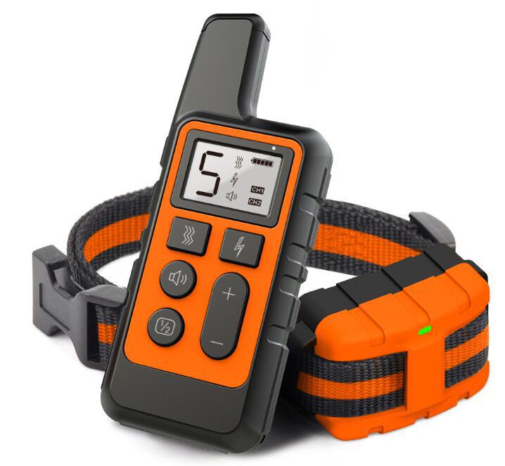 Wireless Dog Training Collar with Remote - 500-Yard Range, Waterproof, Rechargeable, Adjustable for Small and Large Dogs Payday Deals