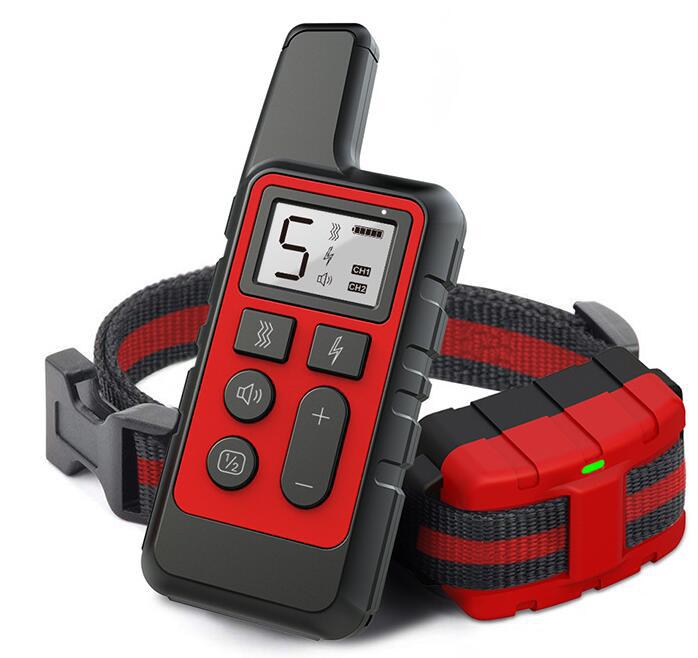 Wireless Dog Training Collar with Remote - 500-Yard Range, Waterproof, Rechargeable, Adjustable for Small and Large Dogs Payday Deals