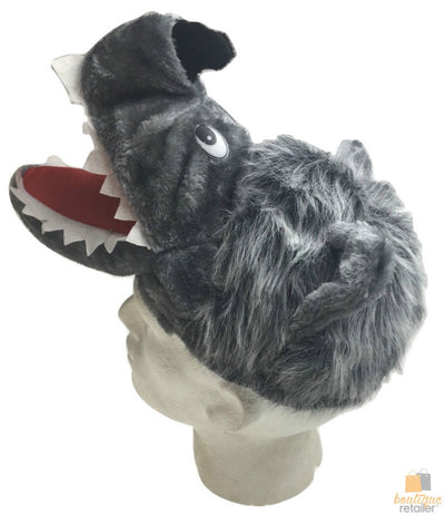 WOLF HAT Funny Party Costume Adult Childrens Animal Fancy Dress Halloween Cap Payday Deals