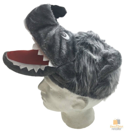 WOLF HAT Funny Party Costume Adult Childrens Animal Fancy Dress Halloween Cap Payday Deals