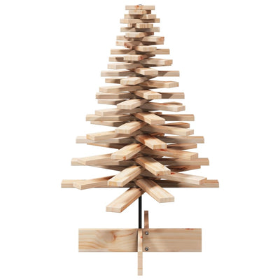 Wooden Christmas Tree for Decoration 100 cm Solid Wood Pine Payday Deals